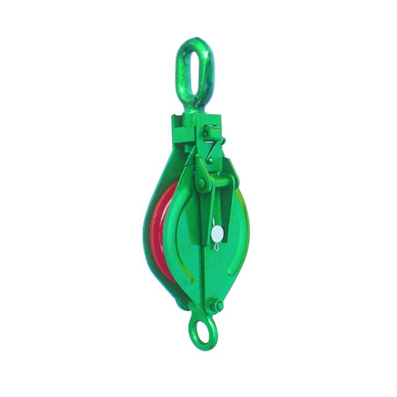 Snatch Block singolo con occhiello tipo K