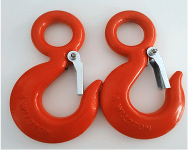 Gancio di sollevamento Hook-320AC Eye con chiusura