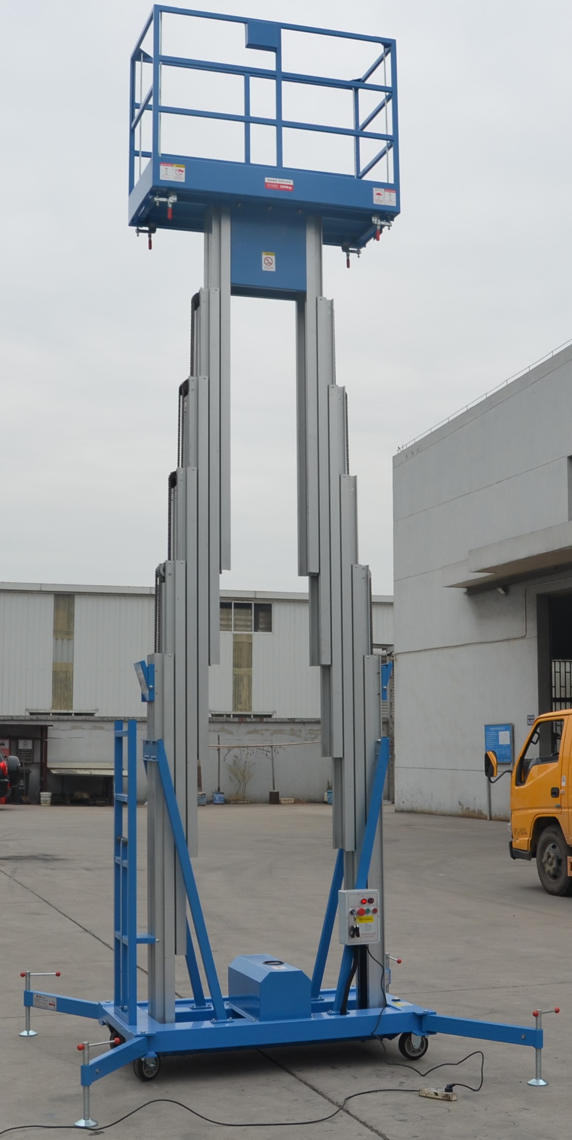Piattaforma di lavoro aereo Alum.Mast GTWY-S