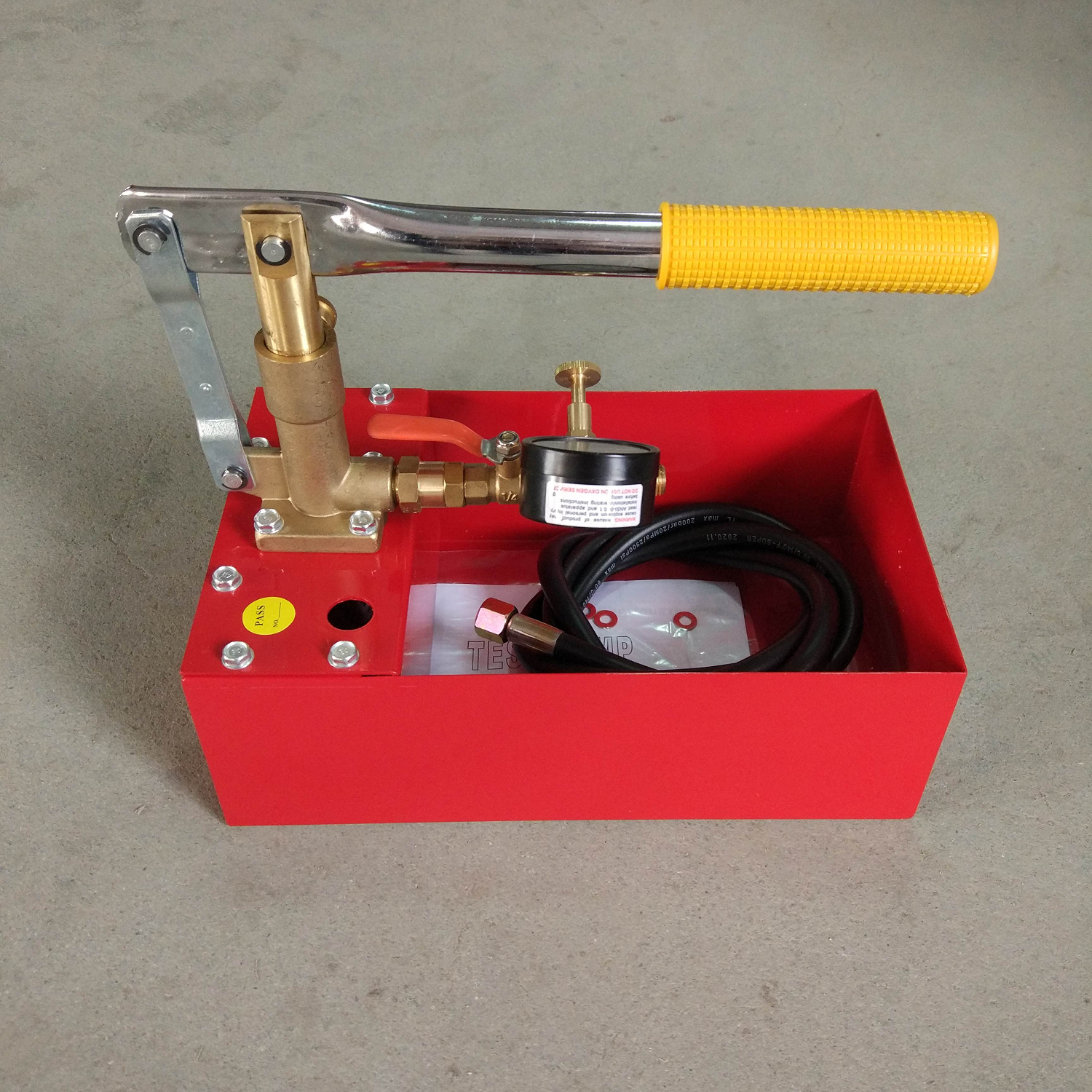 Pompa per test manuali con misuratore HHS