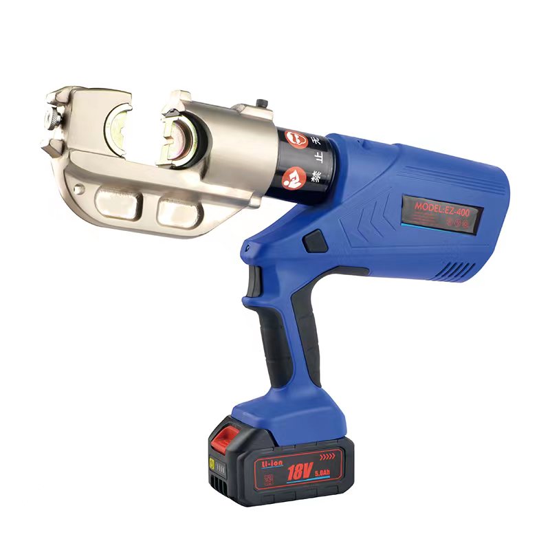 Strumento per crimpare batterie EZ-400